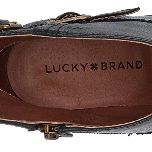 Lucky Brand Women's Caelyn Motorcycle Boot - Picture 4 of 14